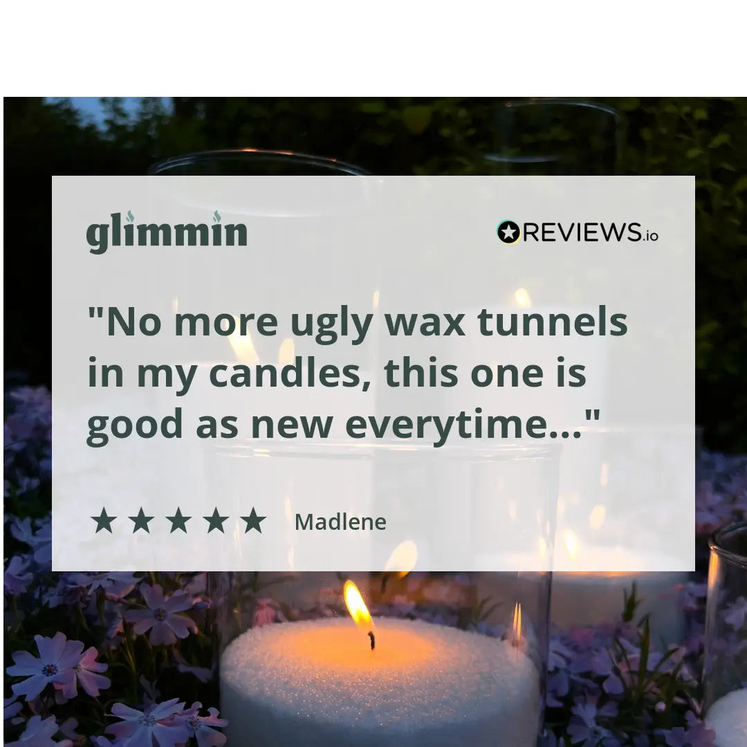 glimmin Pearled Candle
